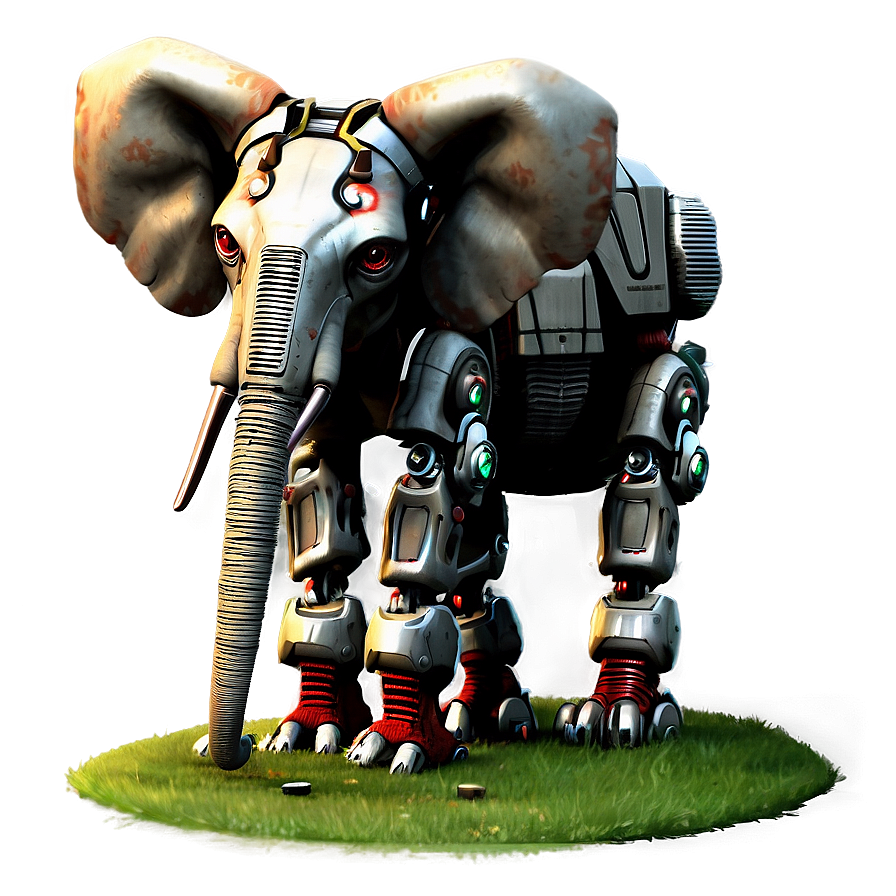 Robotic Elephant Concept Png 68 PNG image