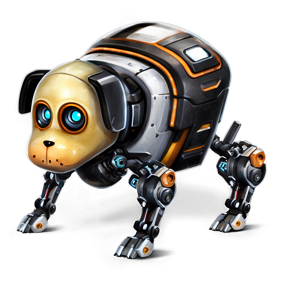 Robotic Pet Companion Png 06282024 PNG image