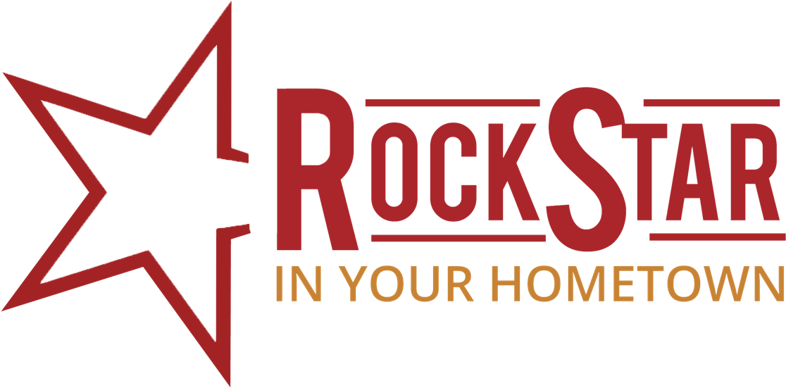 Rock Star In Your Hometown Logo PNG image