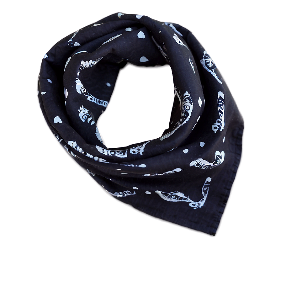 Rocker Black Bandana Png 28 PNG image