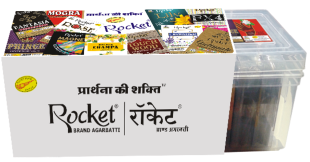 Rocket Brand Agarbatti Variety Pack PNG image