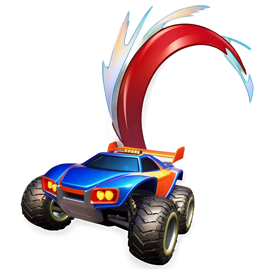 Rocket League Car Close-up Png 06122024 PNG image