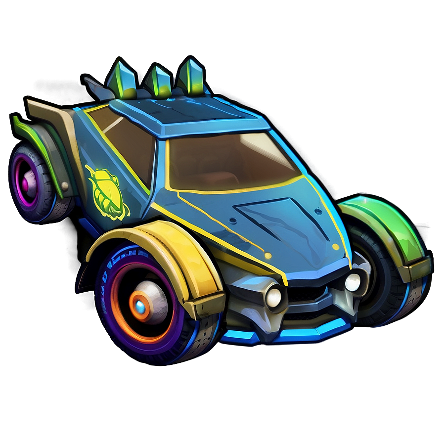 Rocket League Car Visual Png 06122024 PNG image