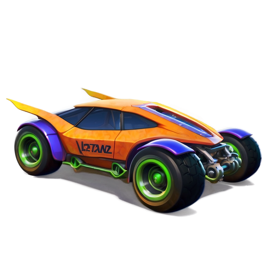 Rocket League Octane Art Png Weu PNG image