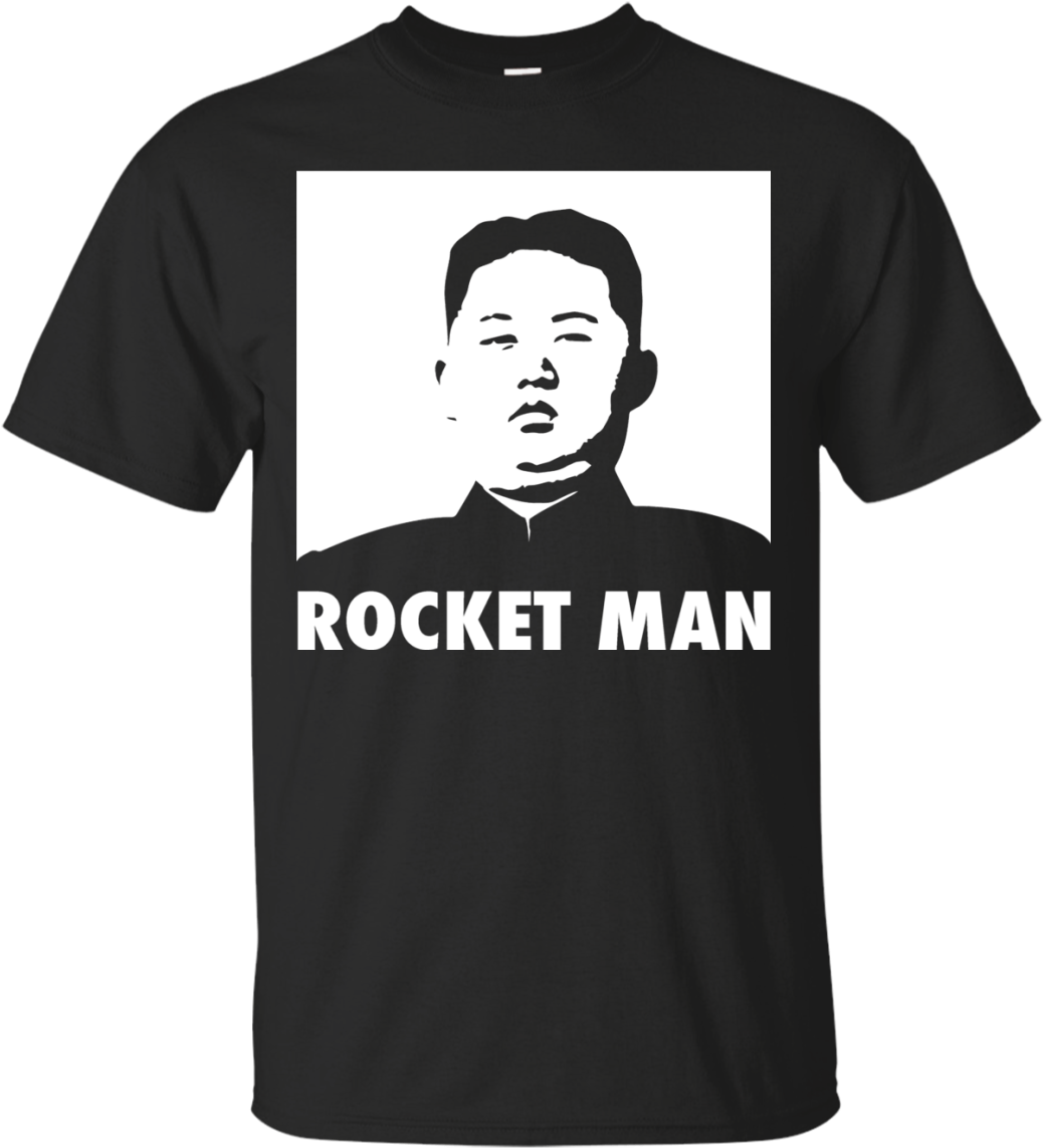 Rocket Man Graphic T Shirt PNG image