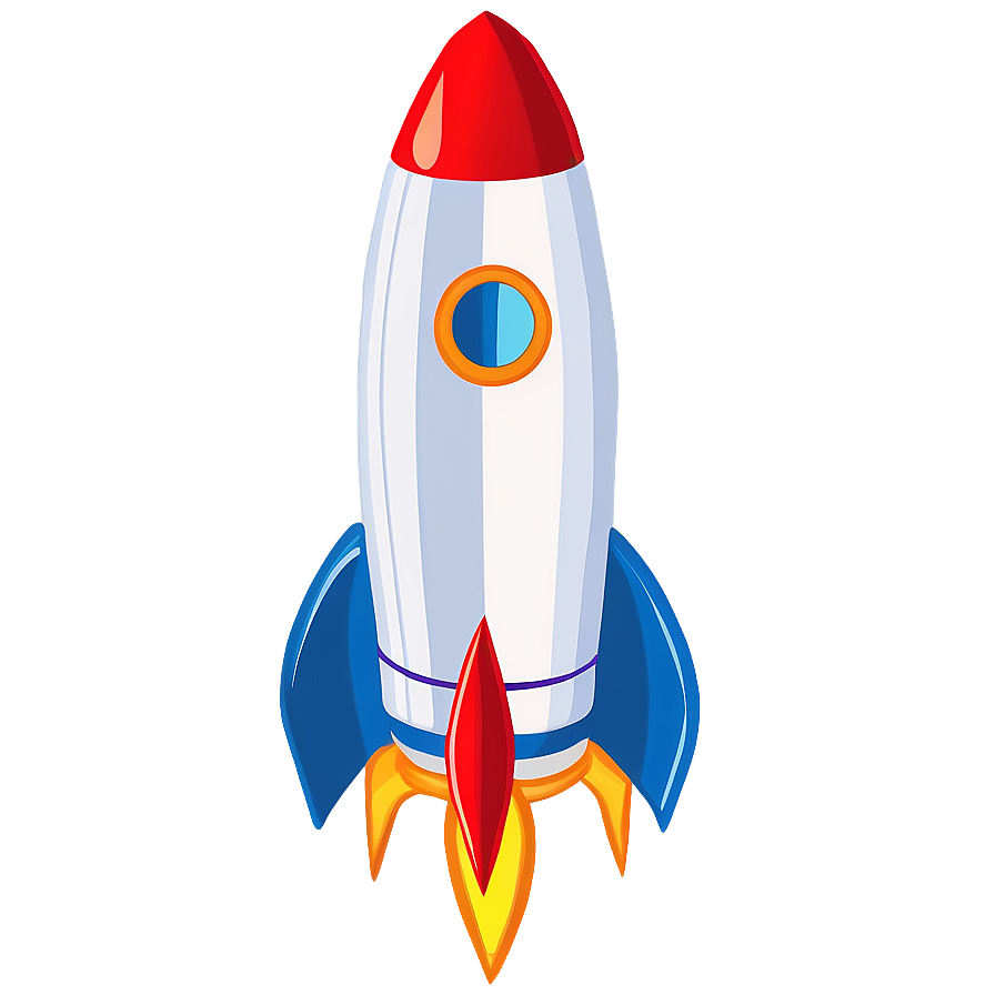 Rocket Outline Clipart Png 06272024 PNG image