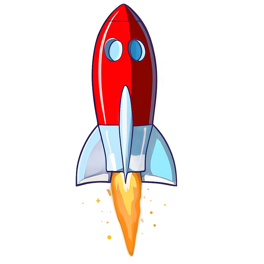 Rocket Ship Clipart Png 06272024 PNG image