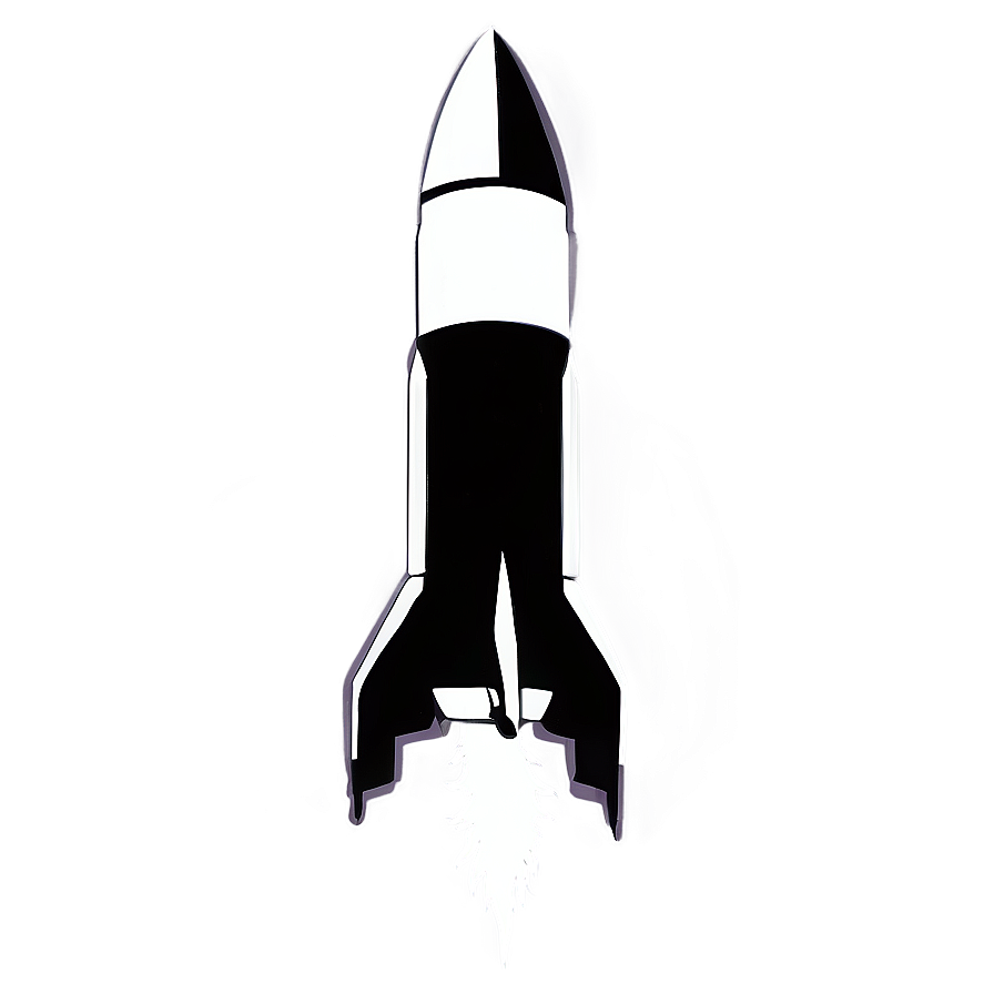 Rocket Silhouette Png 63 PNG image