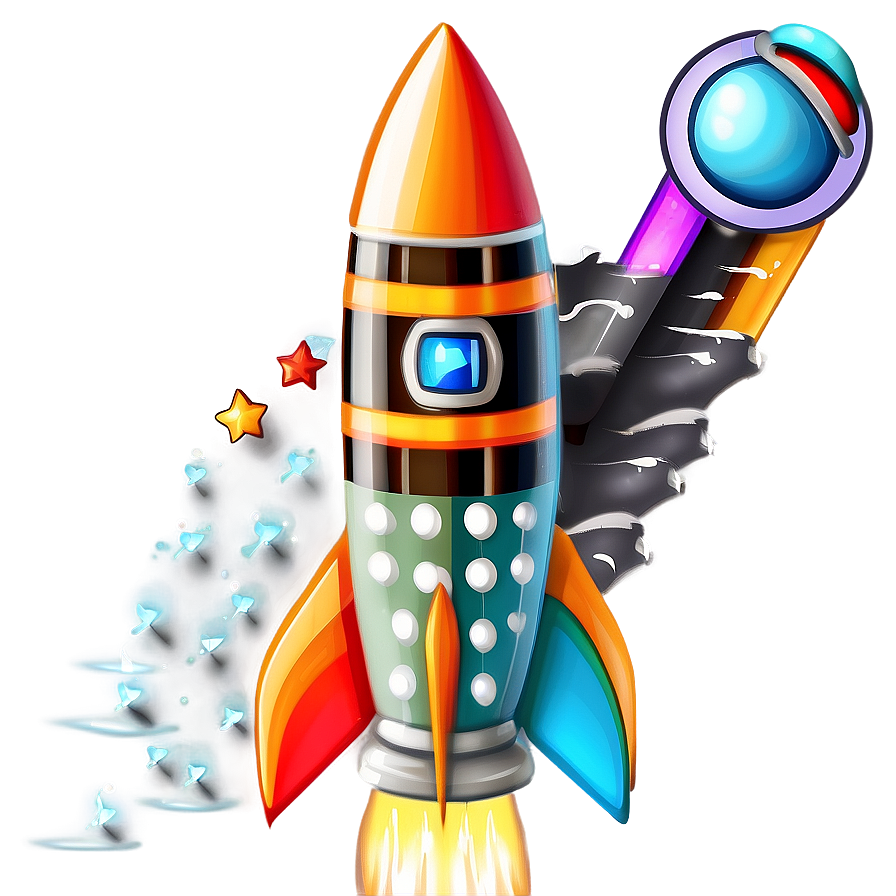 Rocketship B PNG image