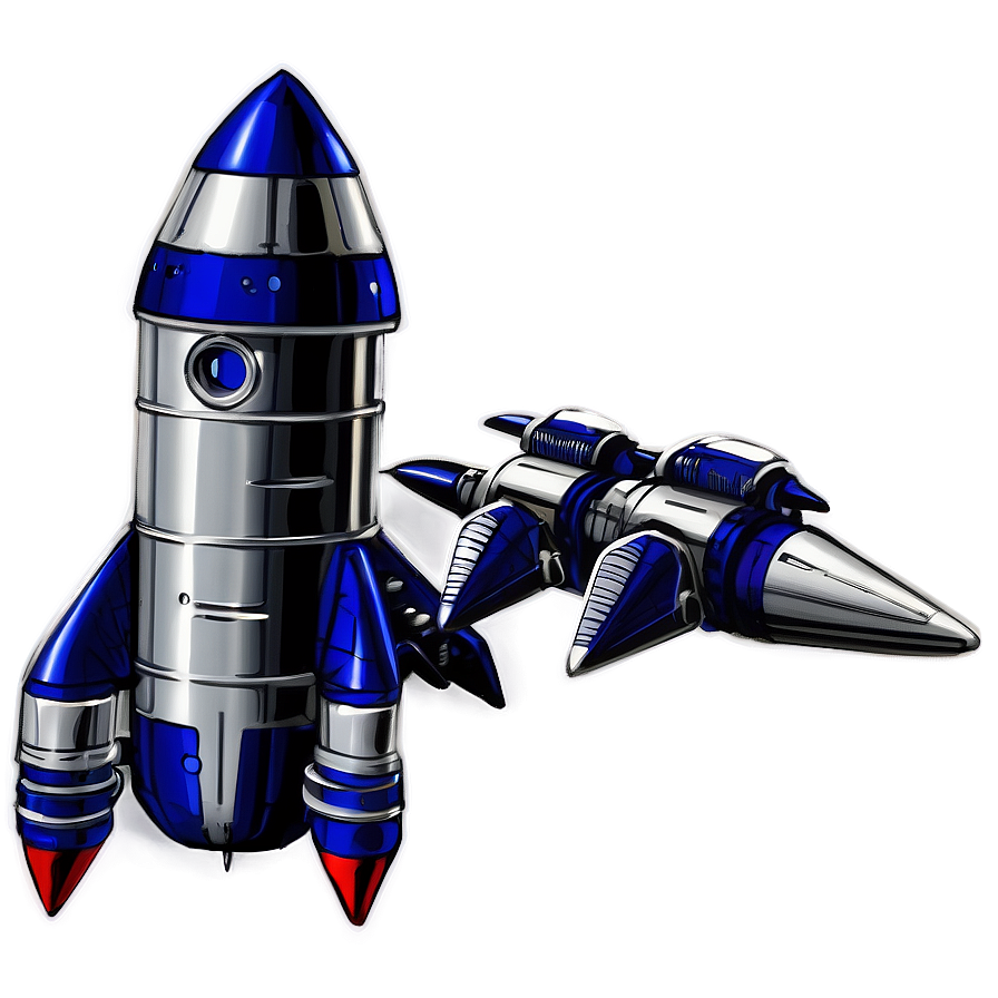 Rocketship Blueprint Png 36 PNG image