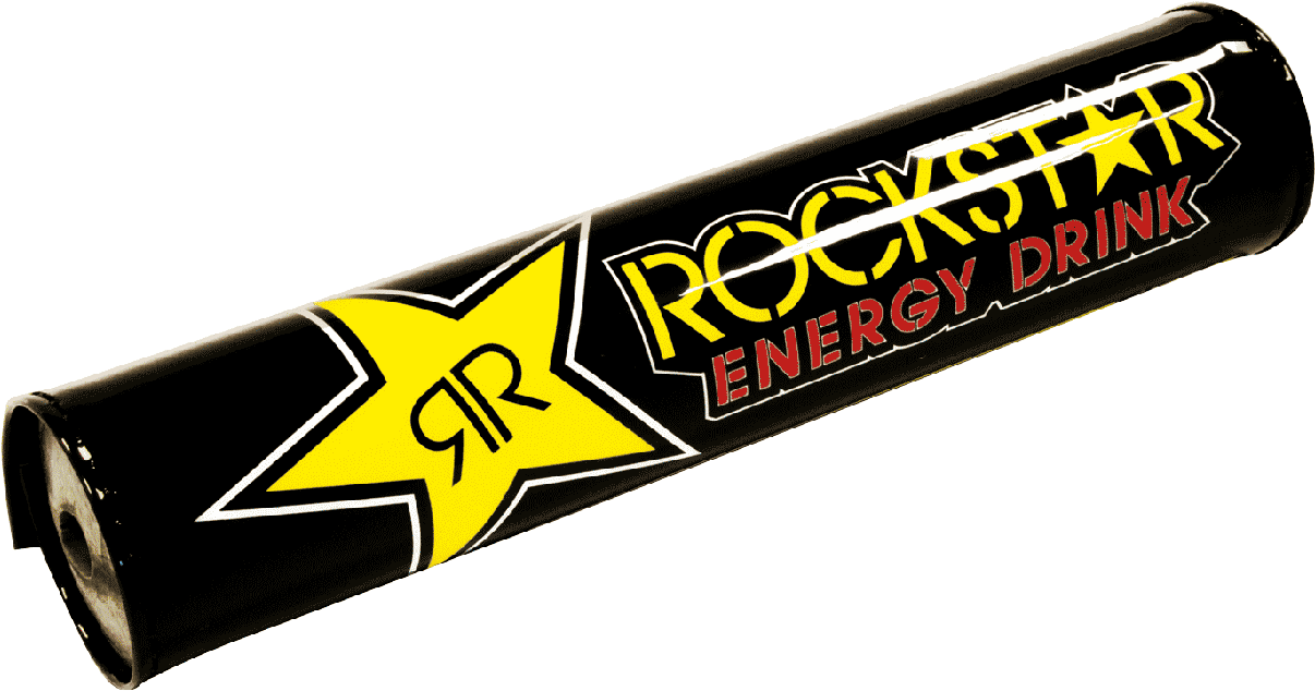 Rockstar Energy Drink Can Angled View PNG image