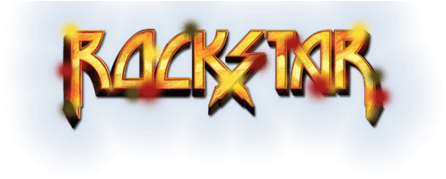 Rockstar Logo Flaming Text PNG image