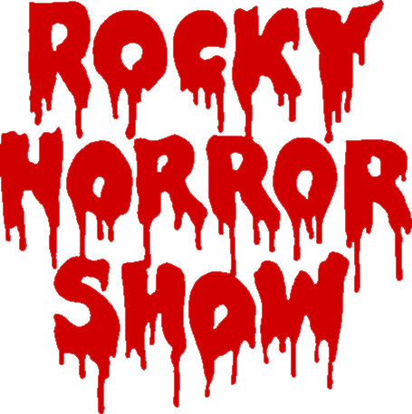 Rocky Horror Show Dripping Text PNG image