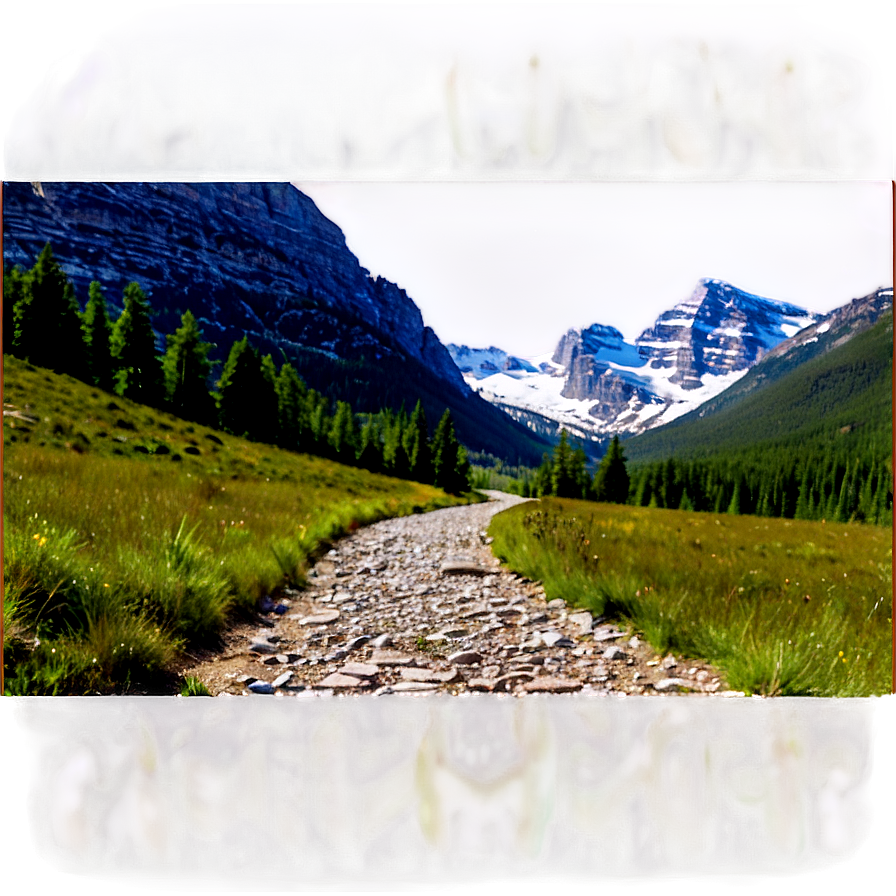 Rocky Mountain Path Png 10 PNG image