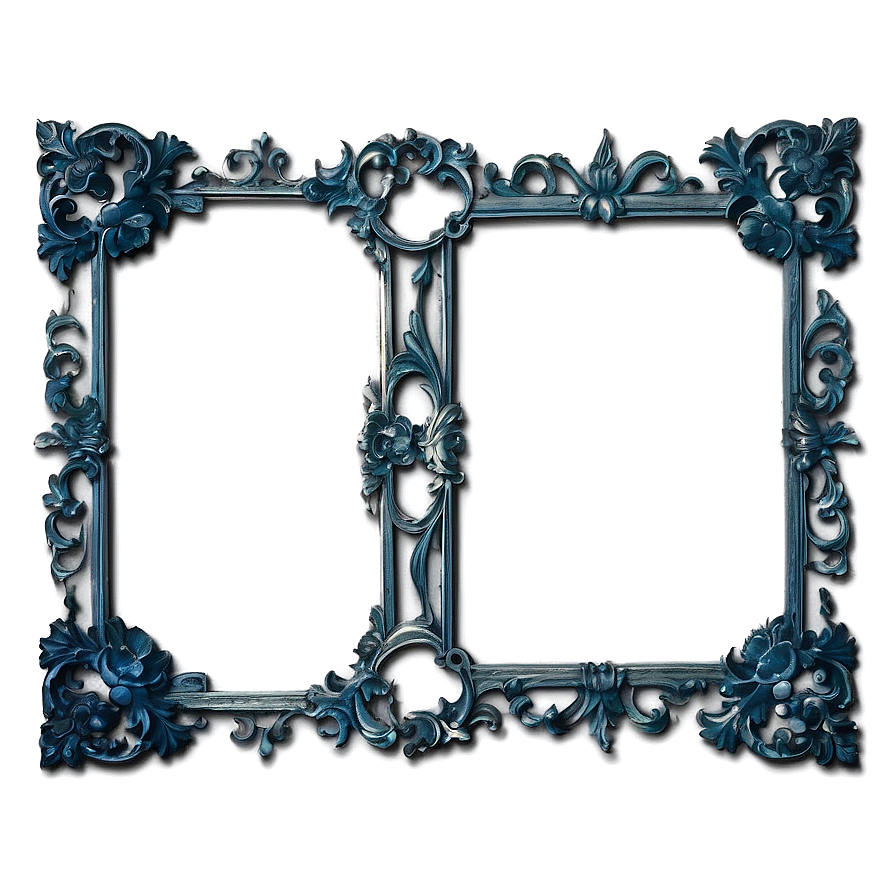 Rococo Ornate Frame Png Txt46 PNG image