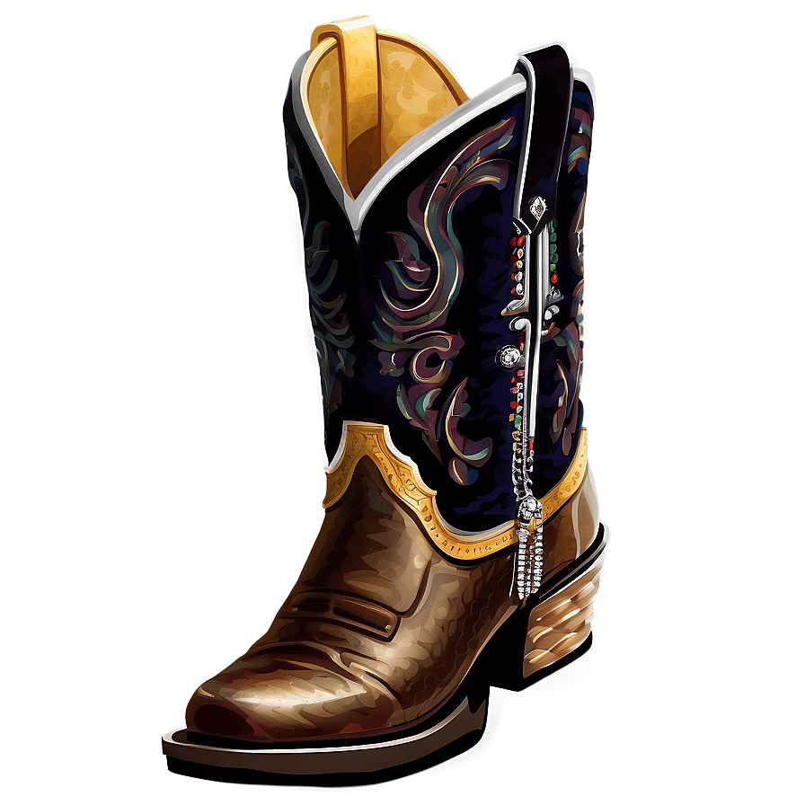 Rodeo Spurs Illustration Png 06252024 PNG image