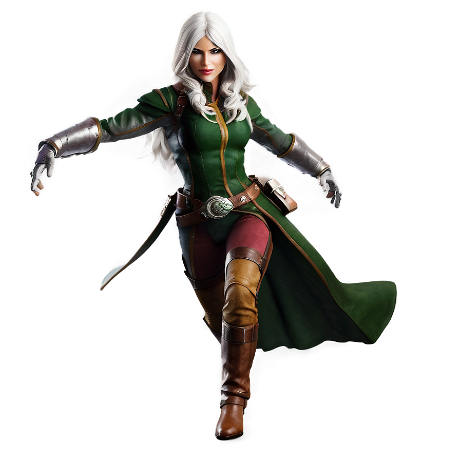 Rogue In Battle Pose Png 73 PNG image