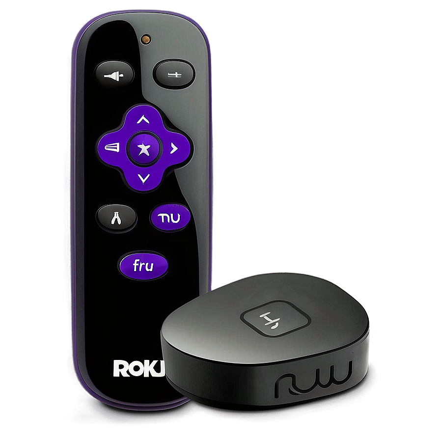 Roku Premiere Remote Png 06282024 PNG image