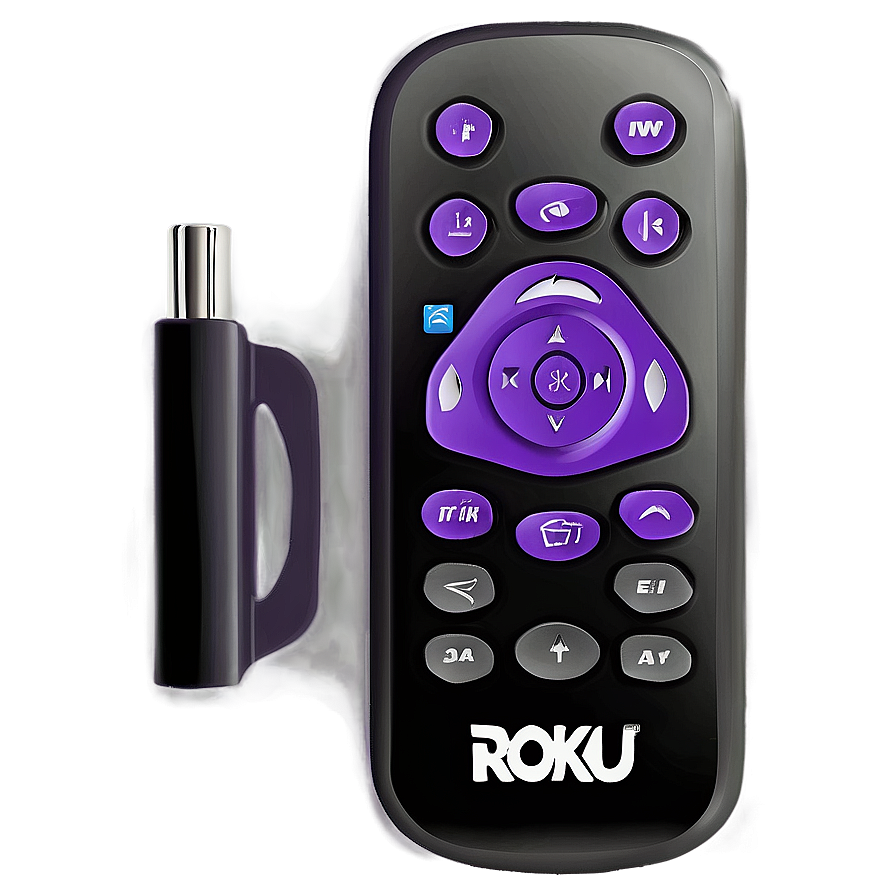 Roku Remote Control Png Cva28 PNG image