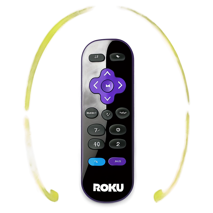 Roku Remote With Hulu Button Png Jhy PNG image