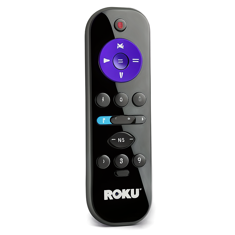 Roku Streaming Remote Png Pkt PNG image