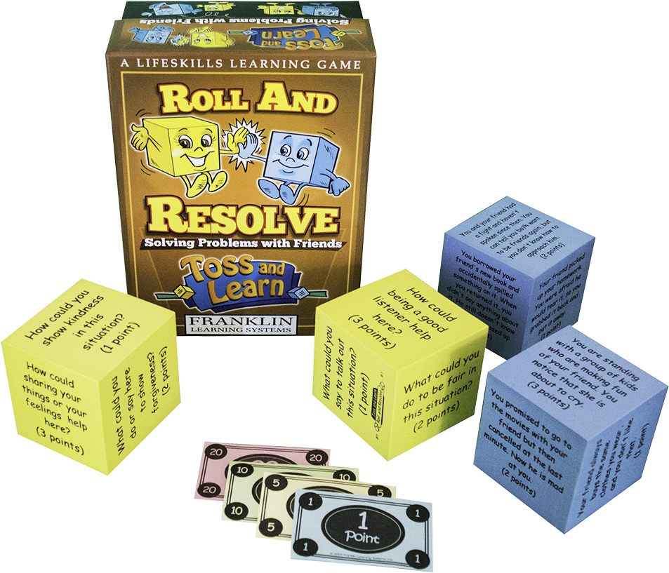 Rolland Resolve Educational Game PNG image