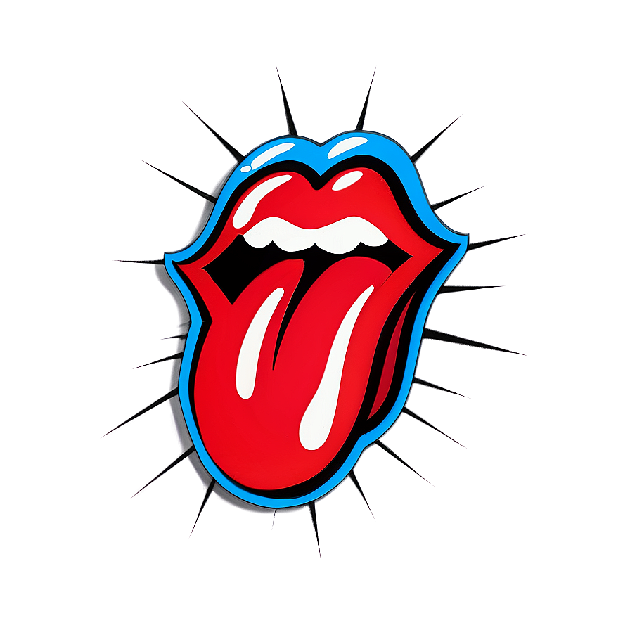 Rolling Stones Tongue Clipart Png 38 PNG image