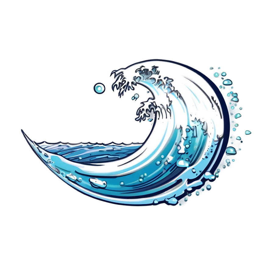 Rolling Waves Png 06252024 PNG image