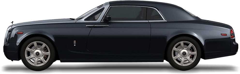 Rolls Royce Phantom Side View PNG image