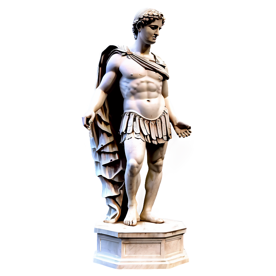 Roman Statue A PNG image