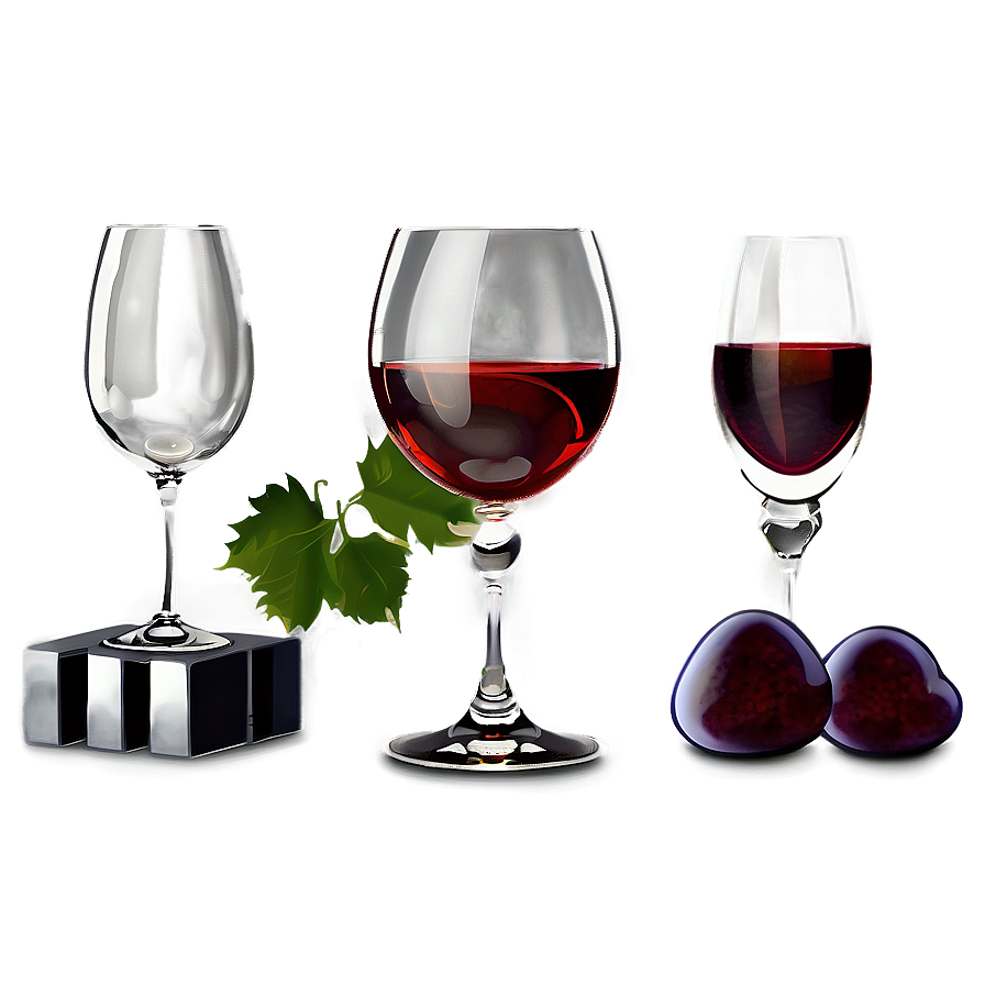 Romantic Dinner Wine Glasses Png 78 PNG image