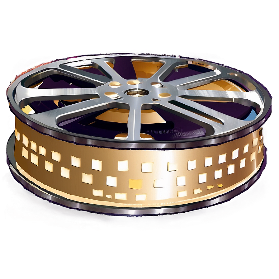 Romantic Movie Reel Png 06212024 PNG image