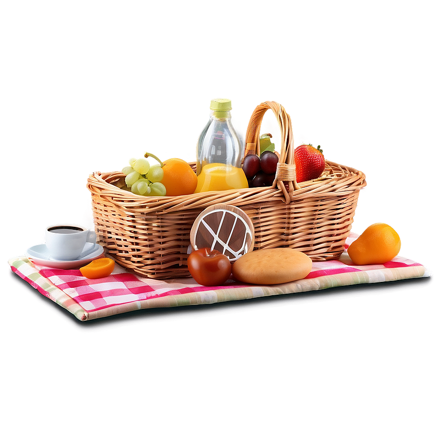 Romantic Picnic Basket Png 49 PNG image