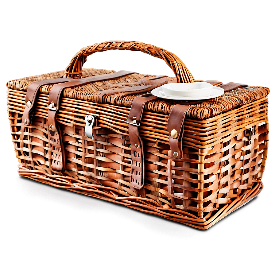 Romantic Picnic Basket Png Quu PNG image