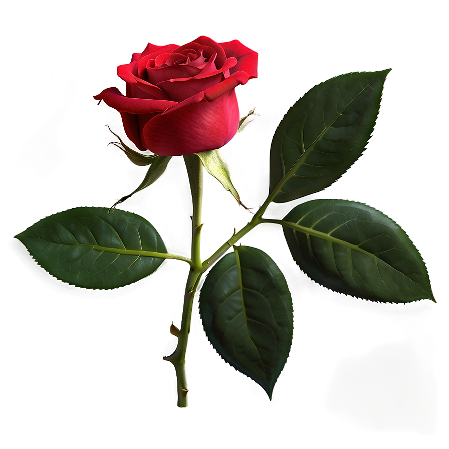 Romantic Red Rose Png 42 PNG image