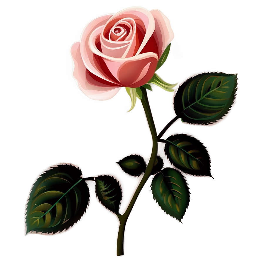 Romantic Rose Clipart Png 06272024 PNG image