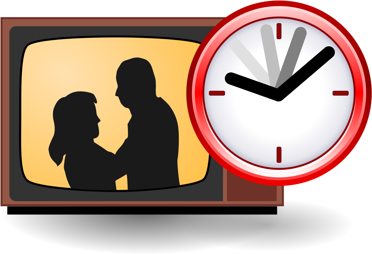 Romantic Show Time T V Icon PNG image