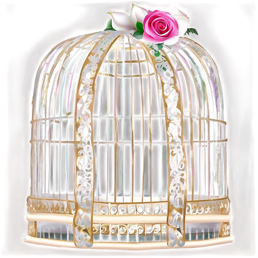 Romantic Wedding Cage Png 84 PNG image