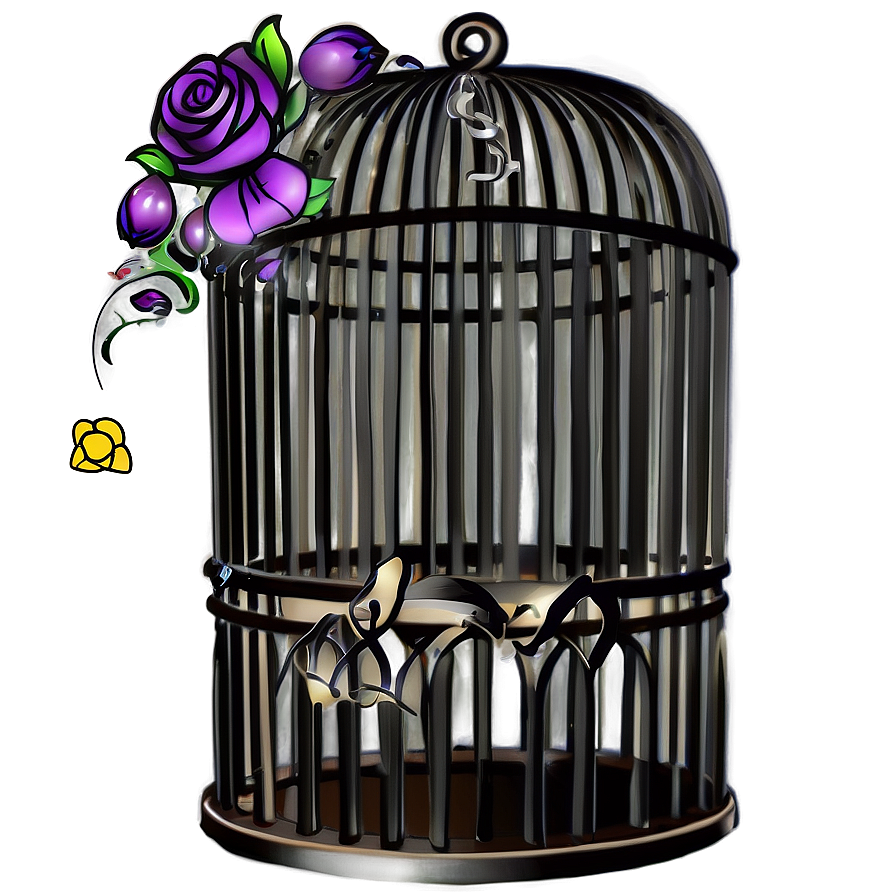 Romantic Wedding Cage Png Hdf78 PNG image