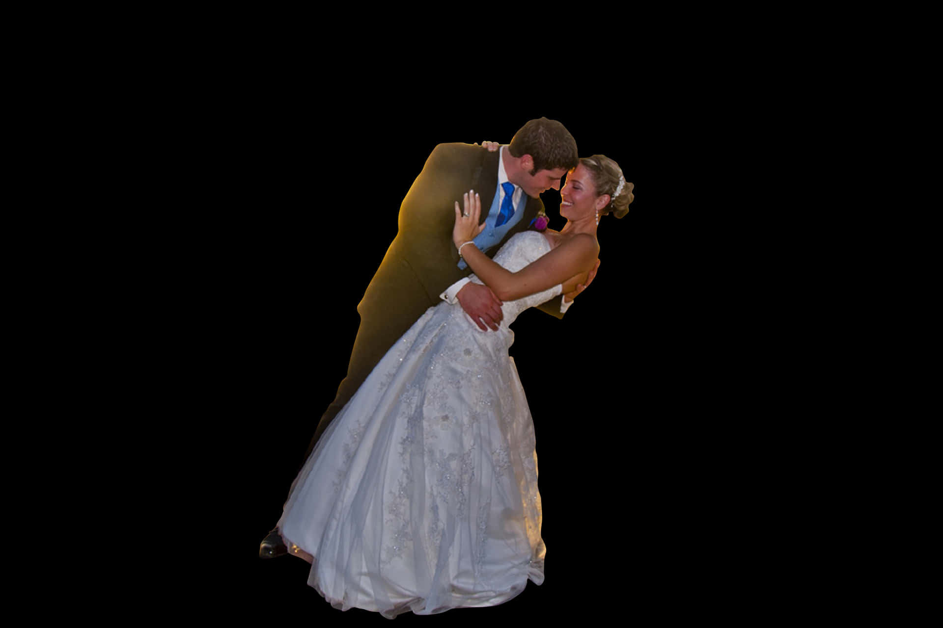 Romantic Wedding Dance PNG image