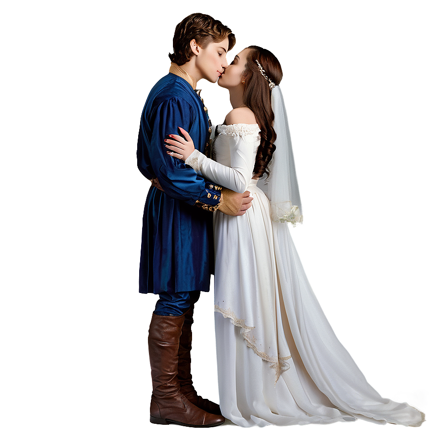 Romeo And Juliet Kiss Png Epr PNG image