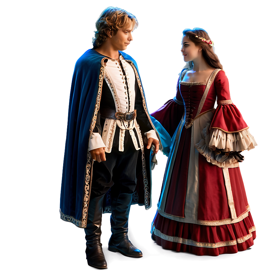 Romeo And Rosaline Png Gnh PNG image