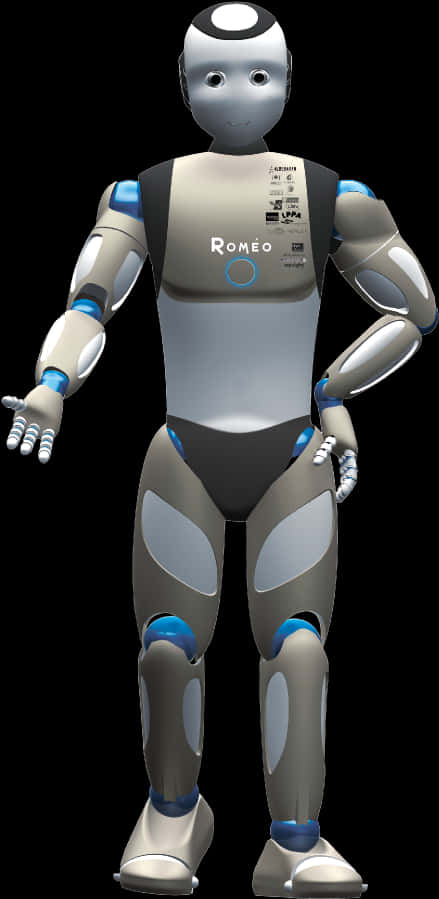 Romeo Humanoid Robot PNG image