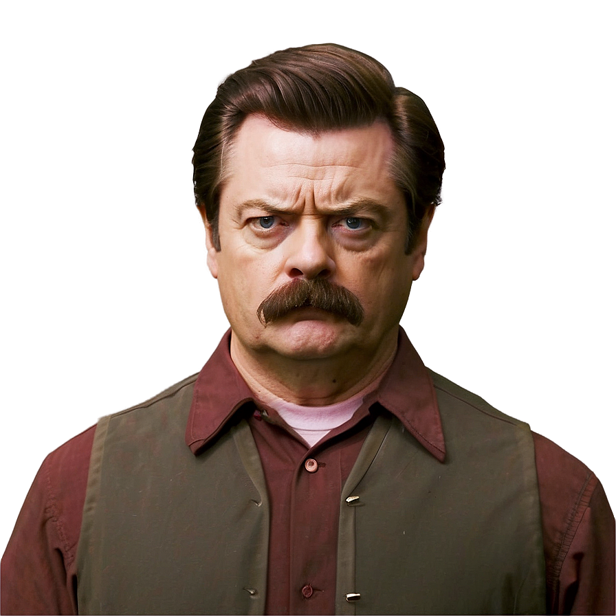 Ron Swanson Avatar Png Vps PNG image