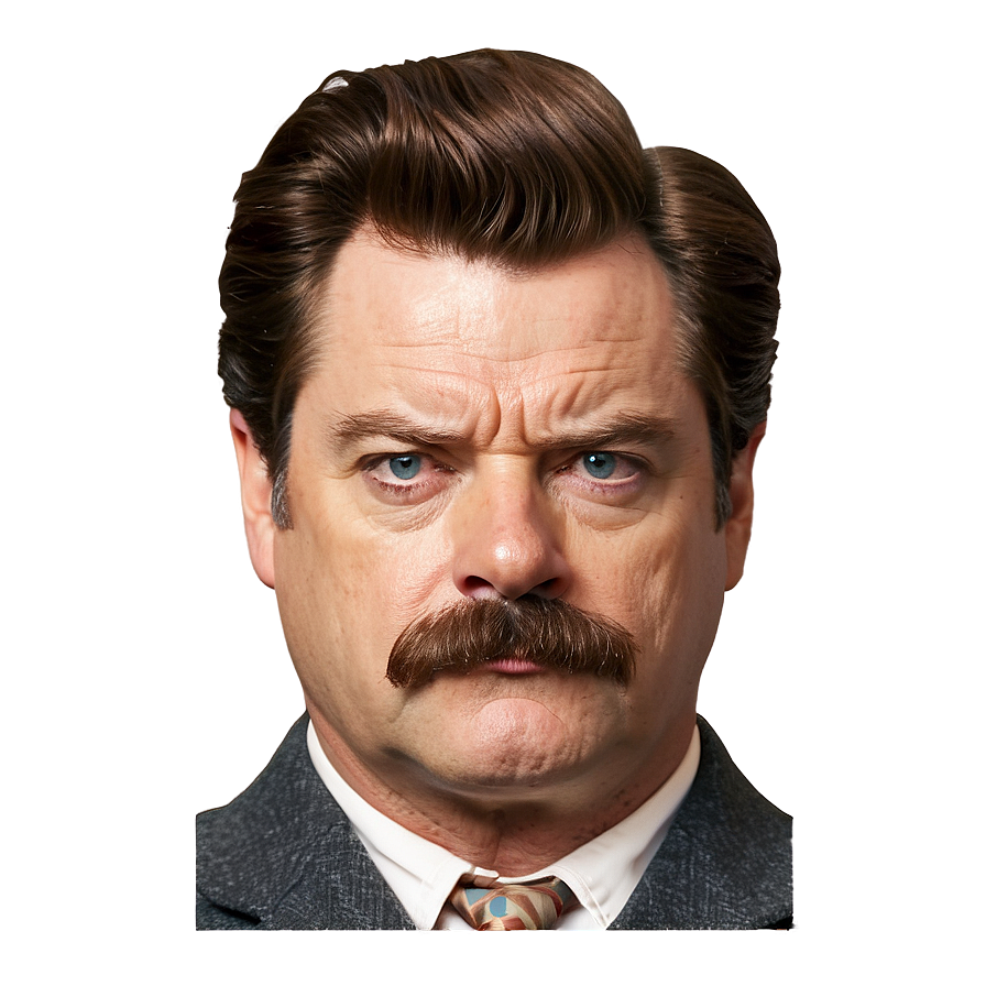 Ron Swanson Png Images (100++)