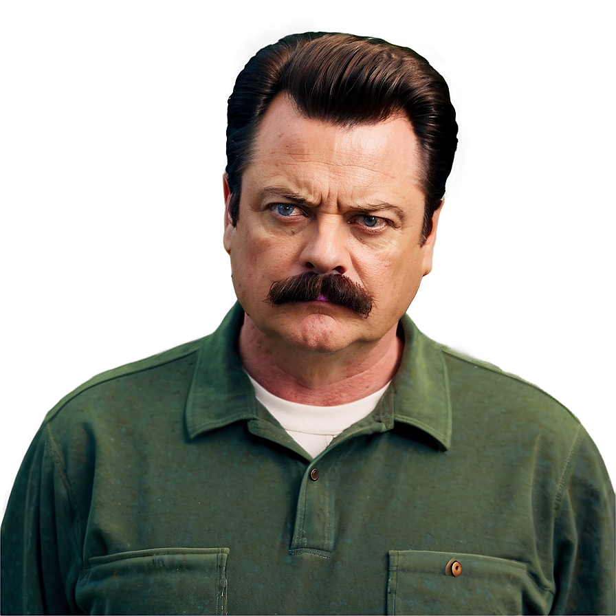 Ron Swanson Hat Png 06242024 PNG image