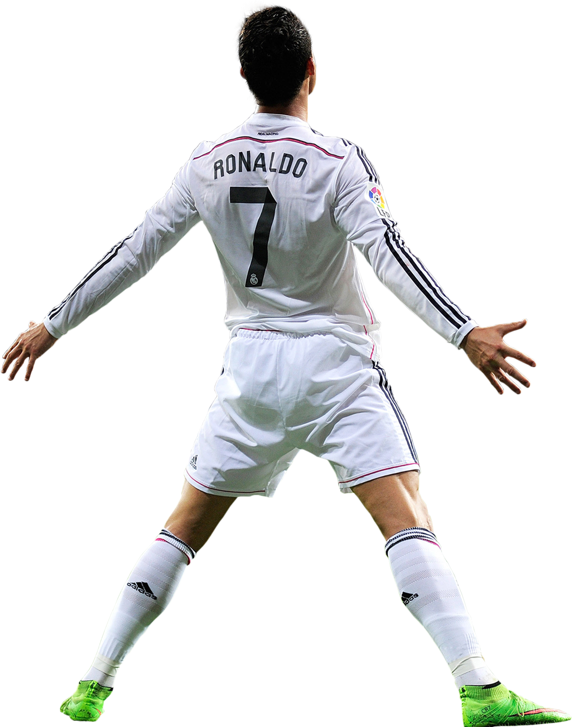 Ronaldo_ Number7_ Real Madrid PNG image