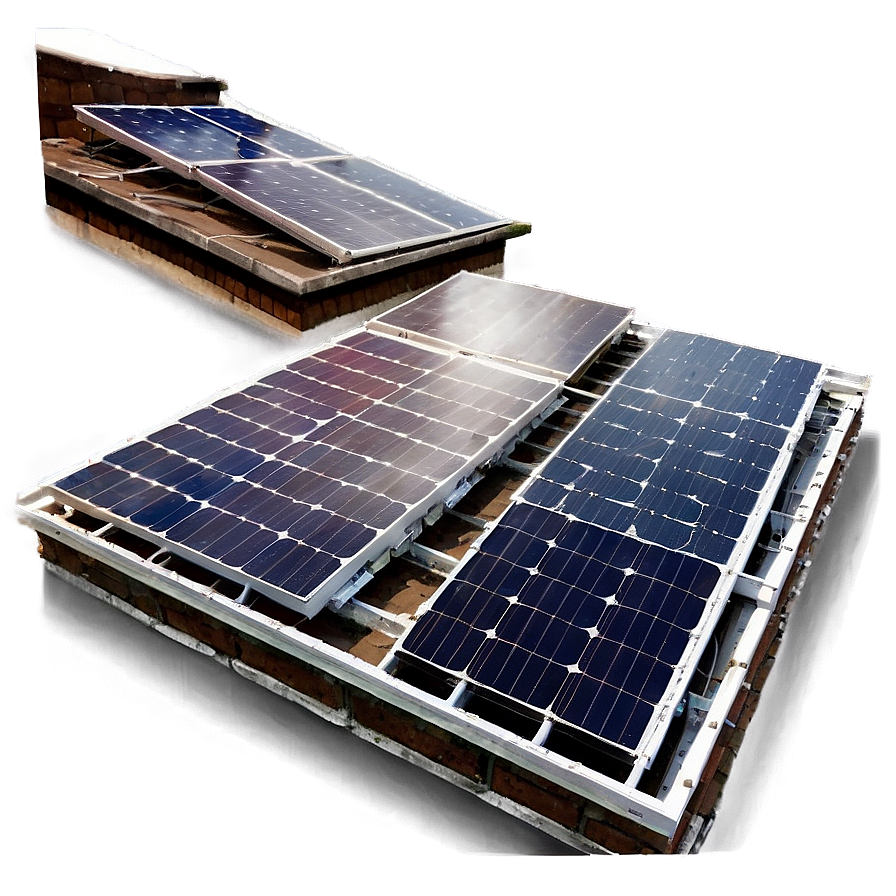 Rooftop Solar Panels Png Yay PNG image