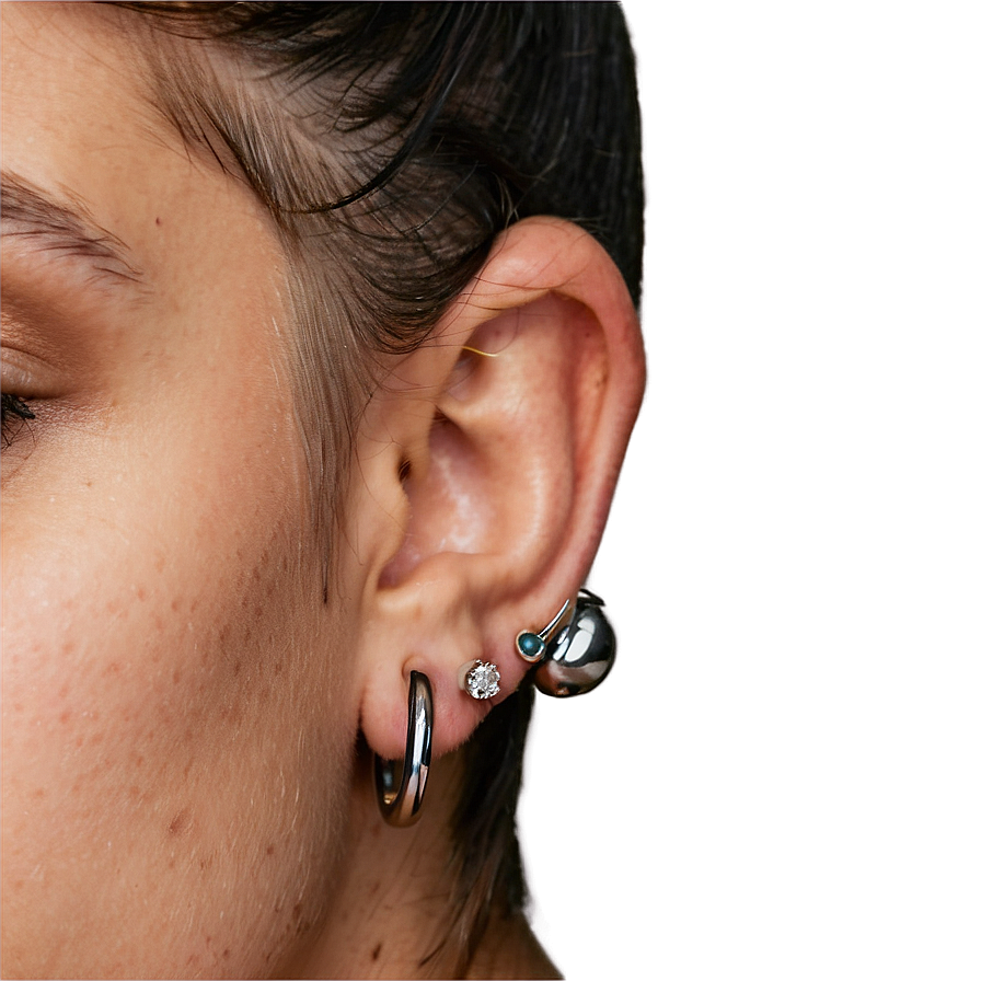 Rook Piercing Ideas Png 06272024 PNG image