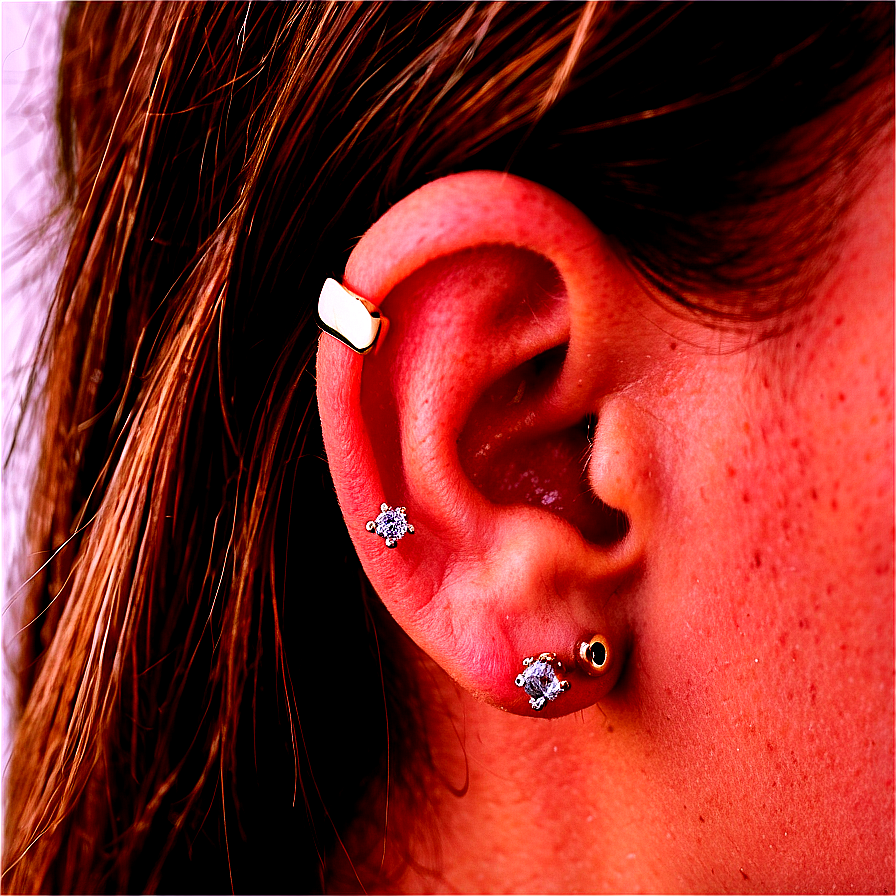 Rook Piercing Ideas Png 30 PNG image